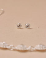Chrysanthemum Choker & Stud Earrings Set