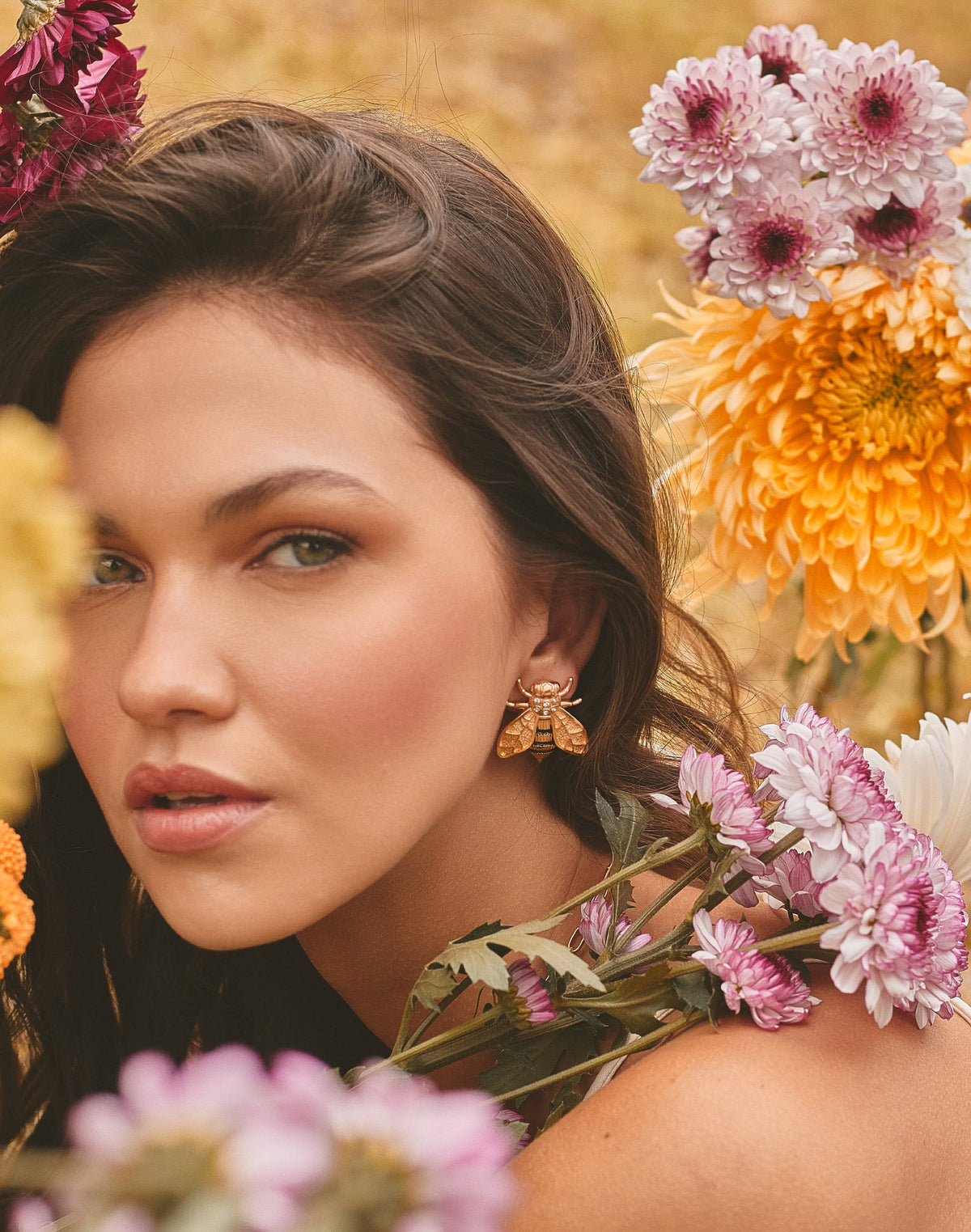 Aretes Abeja