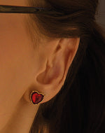 Aretes Carmesí