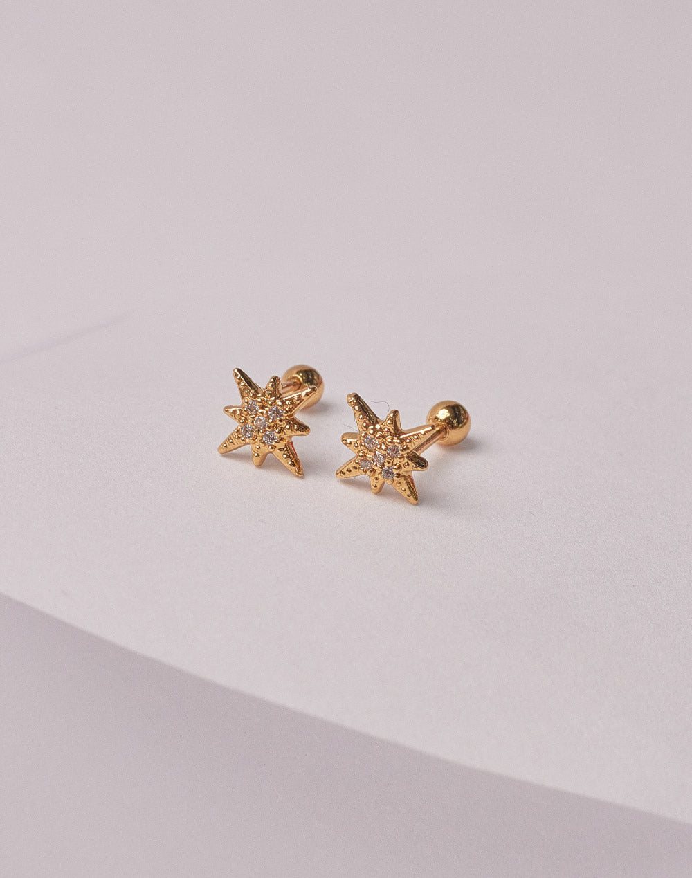 Aretes en Plata 925 Destello Clear