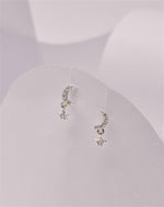 Aretes en Plata 925 Sideral