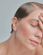 Aretes en Plata 925 Triada Clear