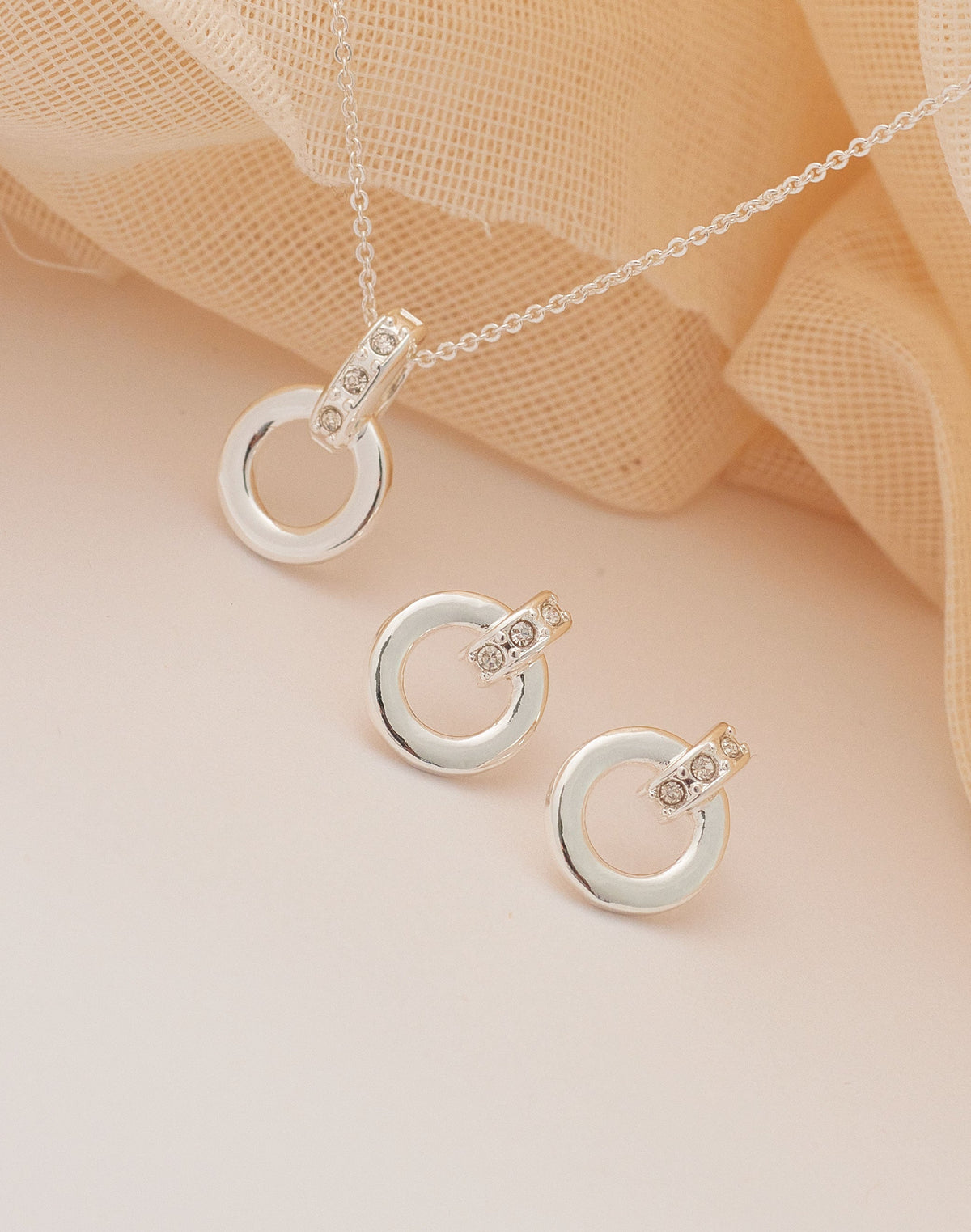 Collar + Aretes Lyon