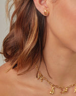 Collar de Charms + Topos Dog Mom