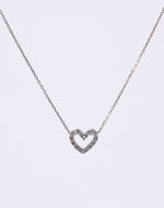 Collar en Plata 925 Corazón Clear