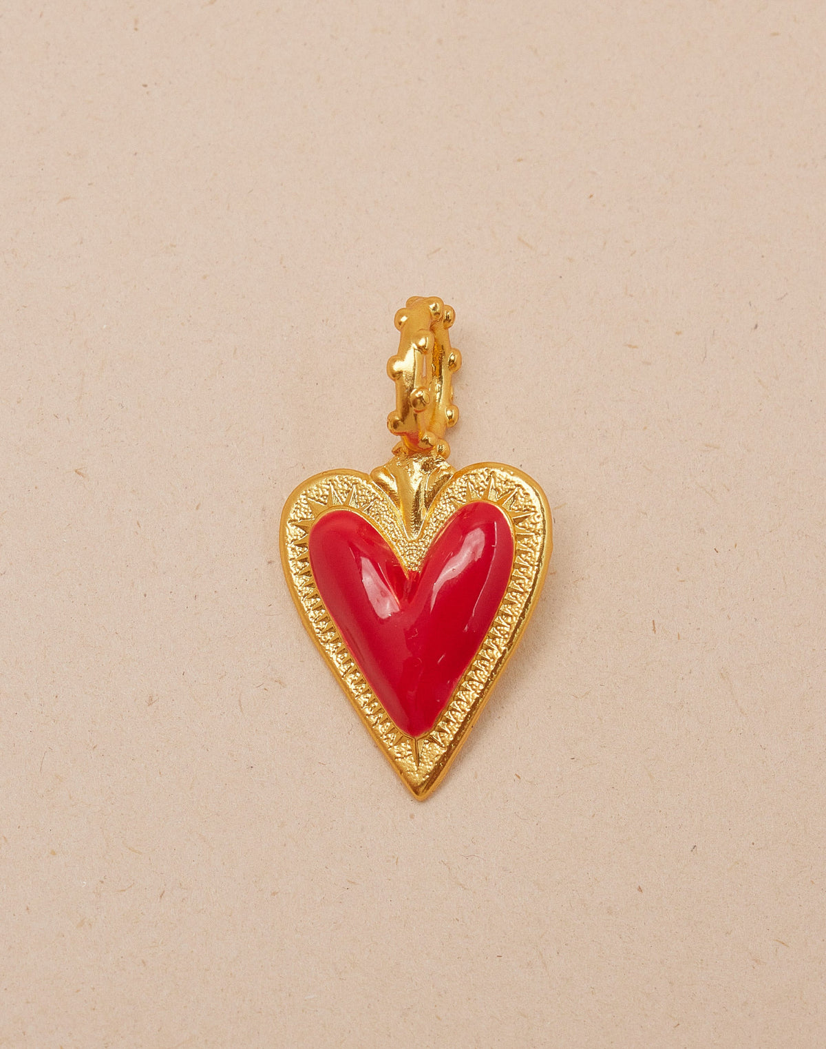 Maxi Charm Corazón de Fuego
