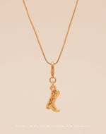 Mini Charm Bota Texana