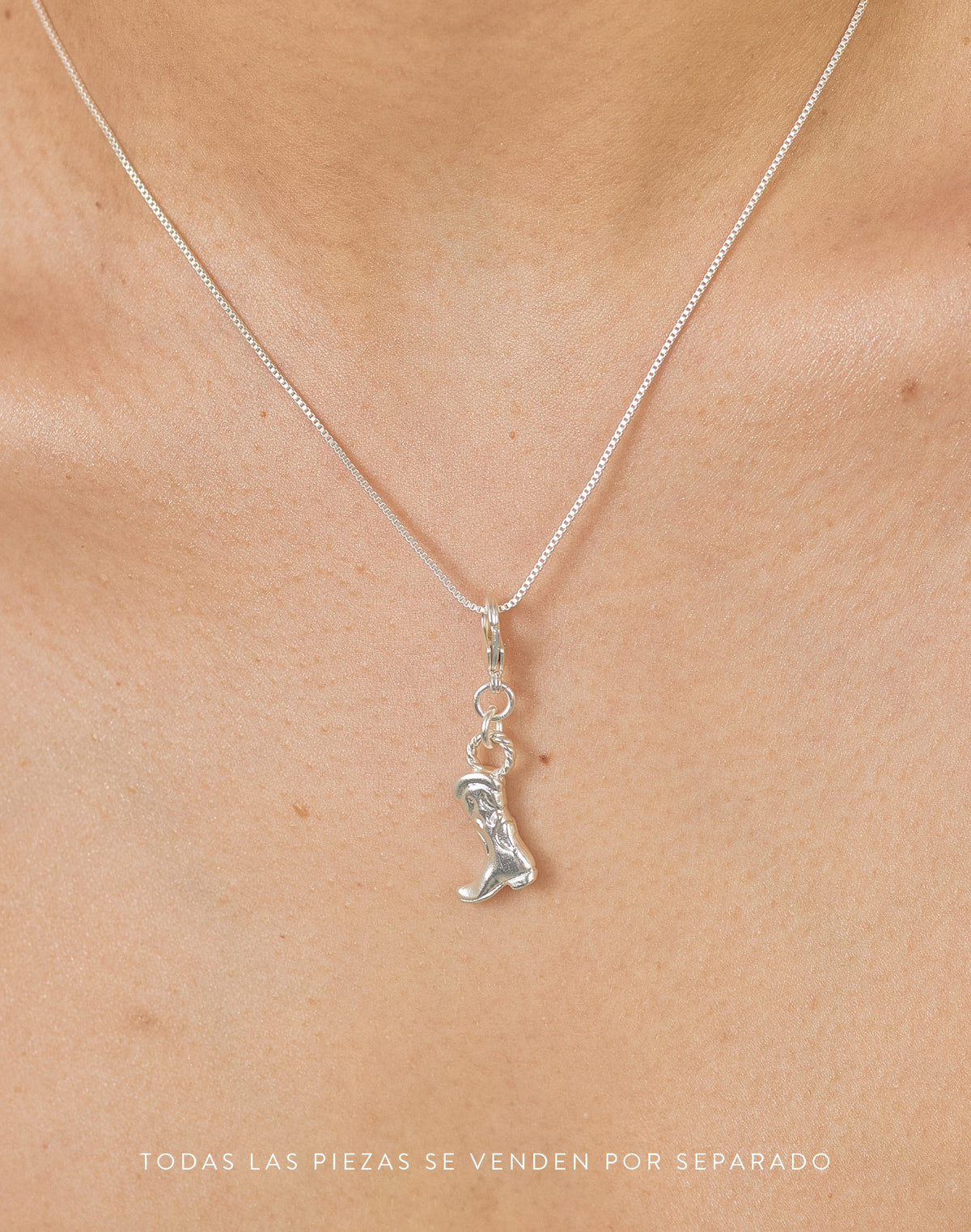 Mini Charm Bota Texana