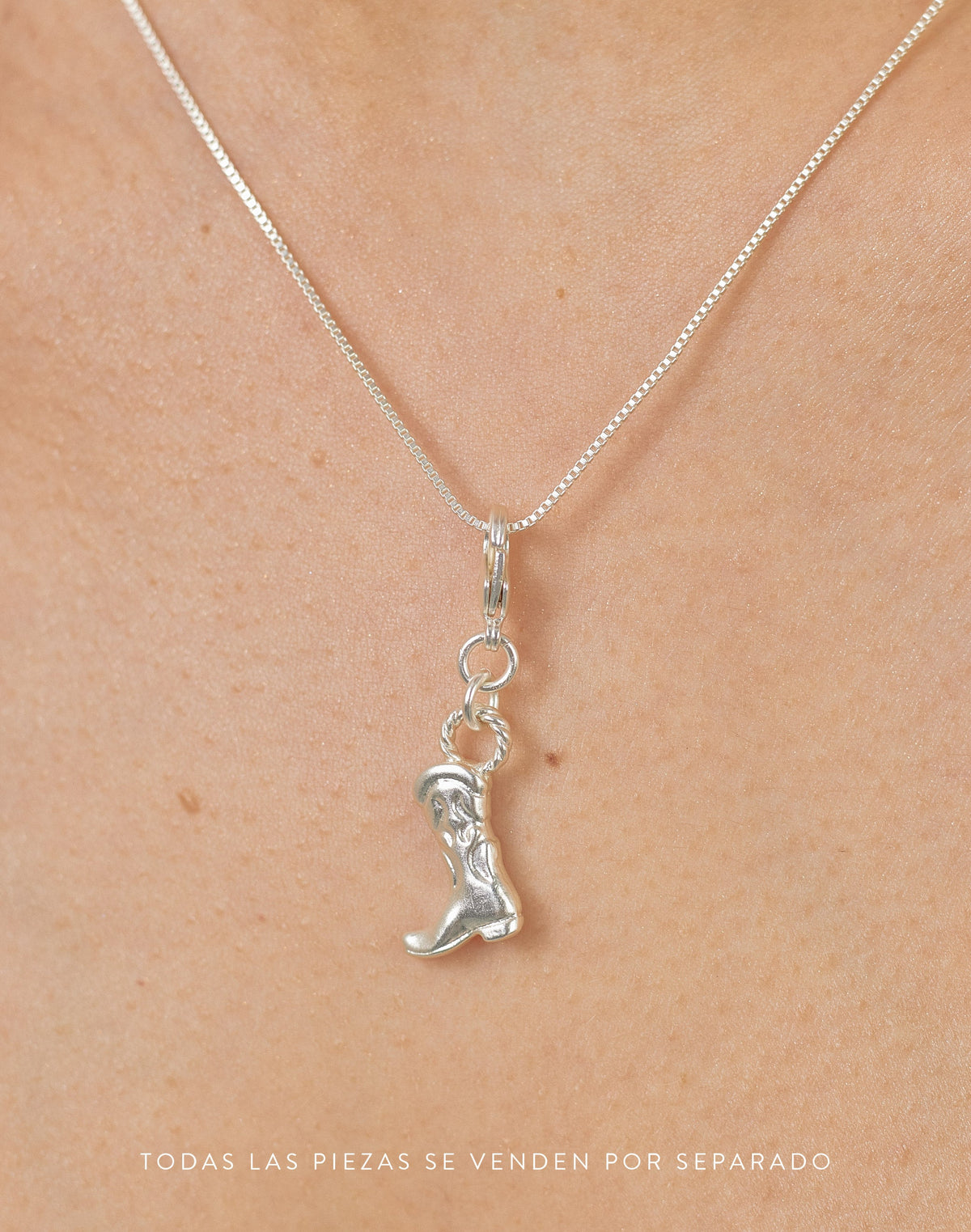 Mini Charm Bota Texana