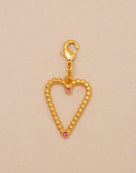 Mini Charm Corazón Entorchado