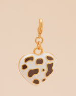 Mini Charm Corazón Vaca