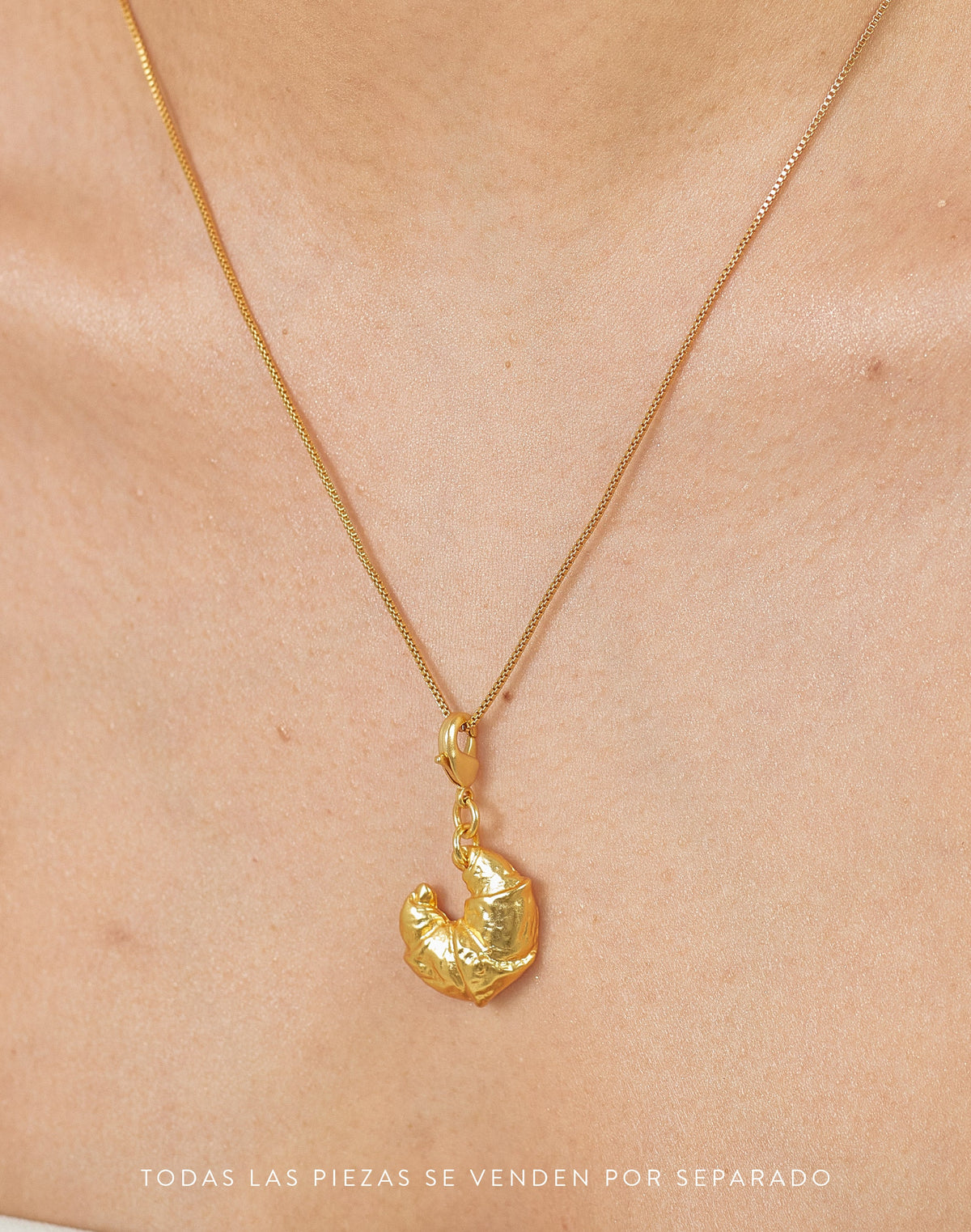 Mini Charm Croissant