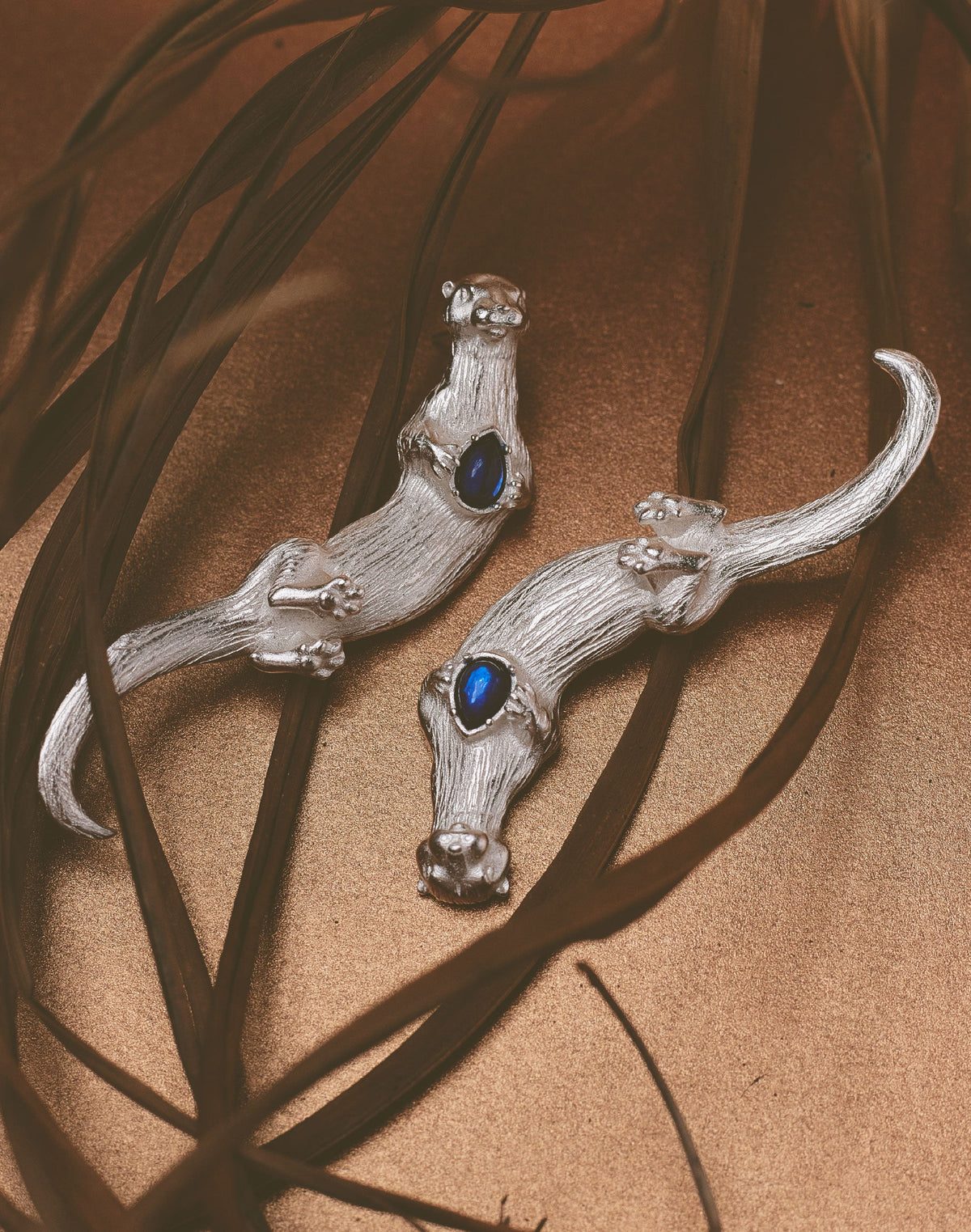 Pendientes Nutria