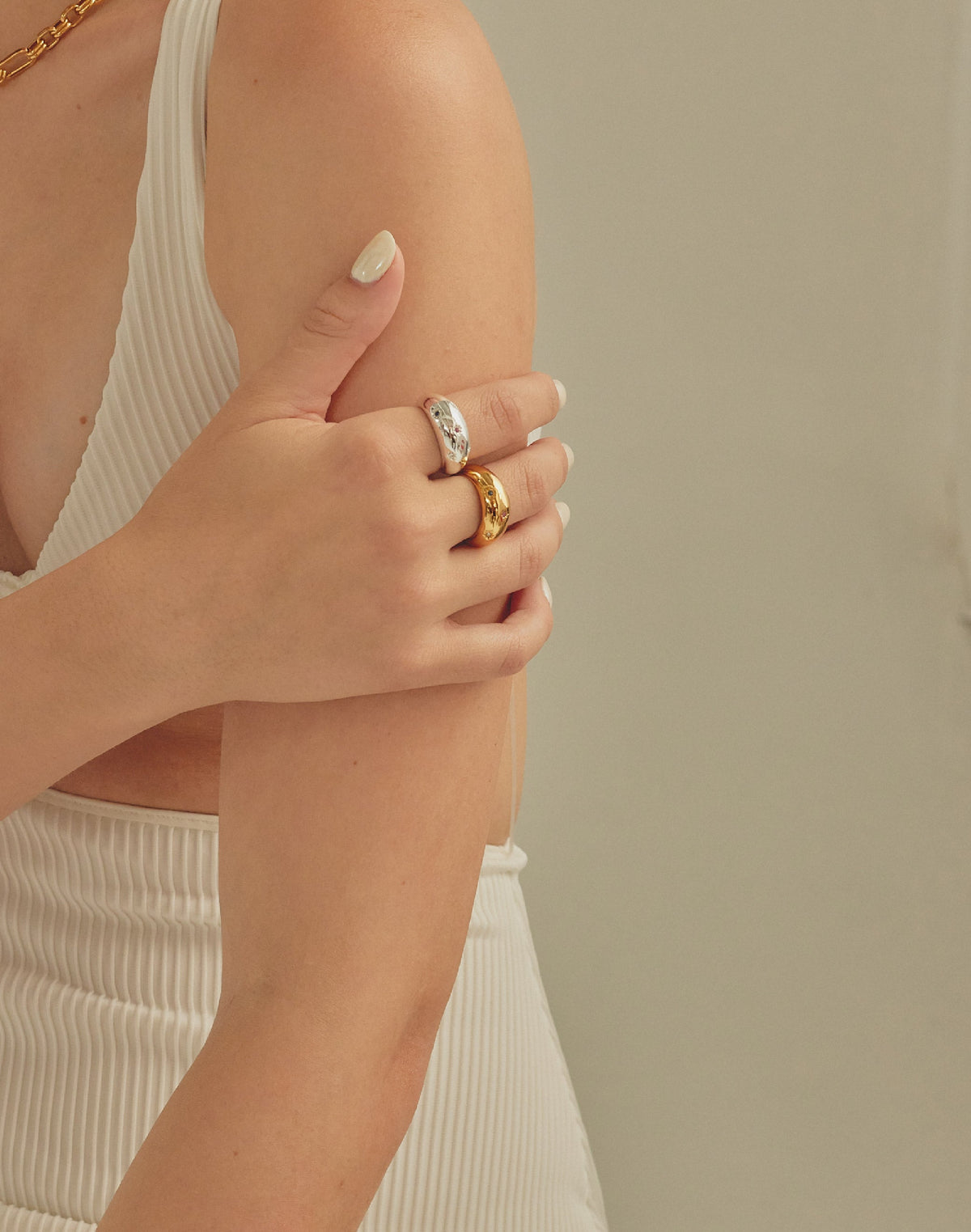 Set de 2 Anillos Selene