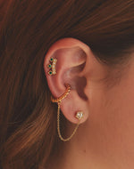 Set de 2 Aretes + Earcuff Silecia