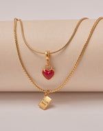 Set de 2 Collares Carta de Amor