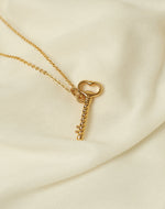 Set de 2 Collares Corazón y Llave