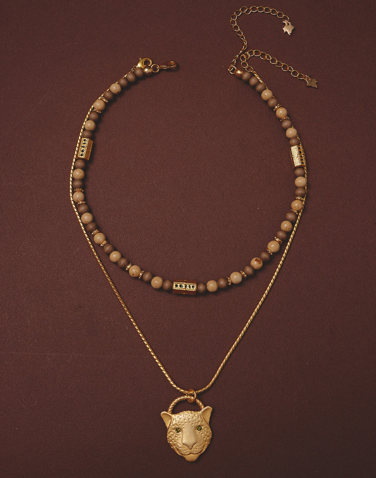 Set de 2 Collares Felino del Pacífico