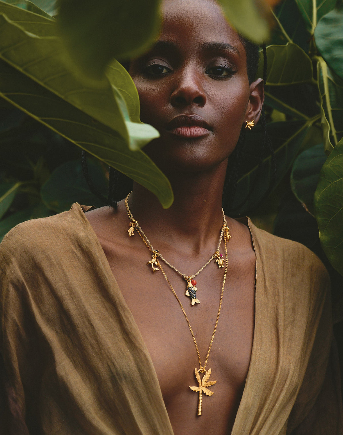 Set de 2 Collares Ocaso Tropical