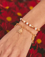 Set de 2 Pulseras Multicharms Insectos