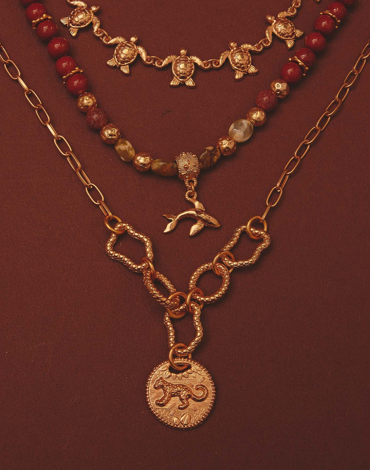 Set de 3 Collares Arena