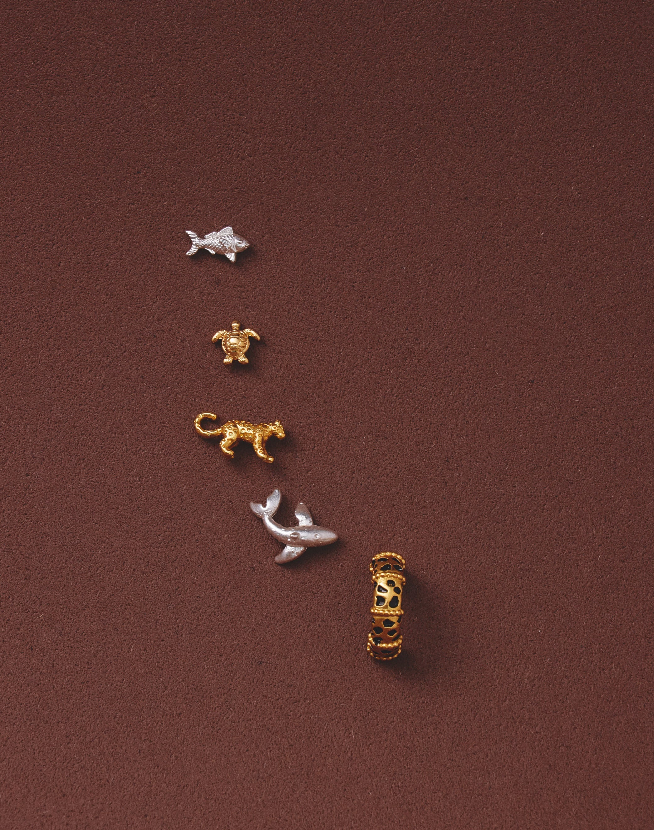 Set de 5 Aretes Mar y Selva