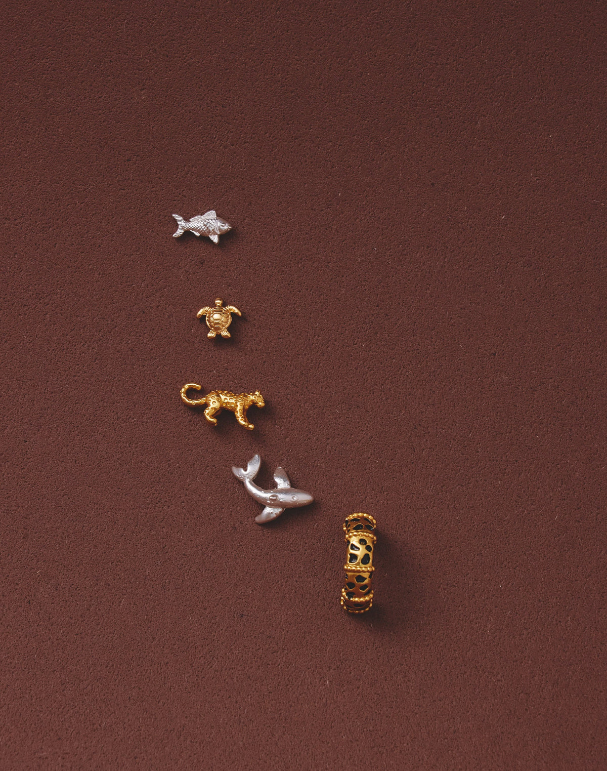 Set de 5 Aretes Mar y Selva