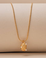 Set de Collar y Aretes Panal